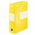 Archiválódoboz, A4, 100 mm, karton, ESSELTE "Boxycolor", sárga