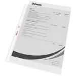 Genotherm, lefűzhető, A4, 43 mikron, narancsos felület, adagolóban, ESSELTE "At Hand"
