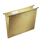 Függőmappa, karton, A4, LEITZ "Alpha Standard", natúr