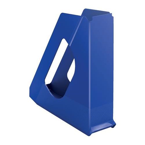 Iratpapucs, műanyag, 68 mm, ESSELTE "Europost", kék