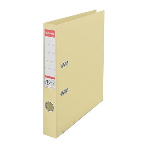 Iratrendező, 50 mm, A4, PP, élvédő sínnel, ESSELTE "Standard", kagyló