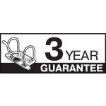 Iratrendező, 75 mm, A4, PP, élvédő sínnel, ESSELTE "Standard", puncs