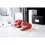 Tűzőgép, 24/6, 26/6, 30 lap, lapos tűzés, RAPID "F30", meggyvörös