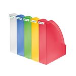 Iratpapucs, műanyag, 70 mm, LEITZ "Plus", áttetsző