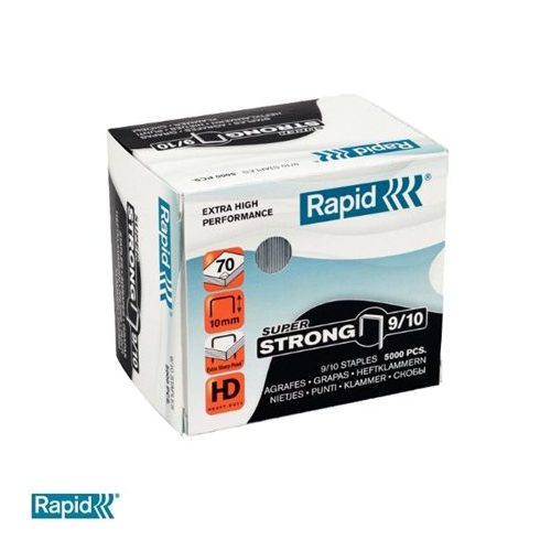 Tűzőkapocs, 9/10, horganyzott, RAPID "Superstrong"