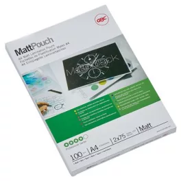 Meleglamináló fólia, 75 mikron, A4, matt, GBC