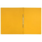 Gyorsfűző, A4, karton, LEITZ "Recycle", sárga