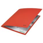 Gyorsfűző, A4, karton, LEITZ "Recycle", piros