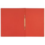 Gyorsfűző, A4, karton, LEITZ "Recycle", piros