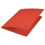 Gyorsfűző, A4, karton, LEITZ "Recycle", piros