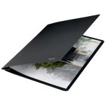 Gyorsfűző, A4, karton, LEITZ "Recycle", fekete