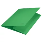 Pólyás dosszié, karton, A4, LEITZ "Recycle", zöld