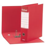 Tokos iratrendező, 80 mm, A4, karton, ESSELTE "Oxford", piros
