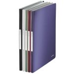 Bemutatómappa, 40 zsebes, A4, LEITZ "Style", szaténfekete