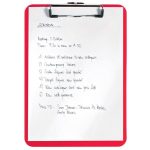 Felírótábla, A4, LEITZ "Wow", piros