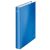 Gyűrűs könyv, 2 gyűrű, D alakú, 40 mm, A4 Maxi, karton, LEITZ "Wow", kék
