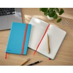 Beíró, A5, kockás, 80 lap, keményfedeles, LEITZ "Cosy Soft Touch", nyugodtkék