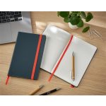 Beíró, A5, kockás, 80 lap, keményfedeles, LEITZ "Cosy Soft Touch", bársonyszürke