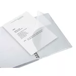 Spirálfüzet, A4, kockás, 80 lap, LEITZ "Executive"