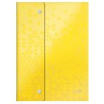 Irattartó tasak, A4, PP, patentos, LEITZ "Wow", vegyes színek