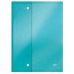 Irattartó tasak, A4, PP, patentos, LEITZ "Wow", vegyes színek