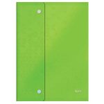 Irattartó tasak, A4, PP, patentos, LEITZ "Wow", vegyes színek