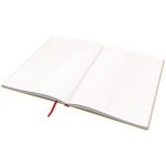 Beíró, B5, vonalas, 80 lap, keményfedeles, LEITZ "Cosy Soft Touch", melegsárga