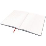 Beíró, B5, vonalas, 80 lap, keményfedeles, LEITZ "Cosy Soft Touch", bársonyszürke