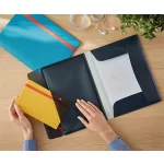 Gumis mappa, extra tasakkal, PP, A4, LEITZ "Cosy", bársonyszürke