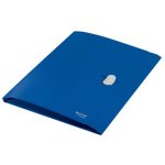 Iratvédő mappa, 11 mm, PP, A4, LEITZ "Recycle", kék