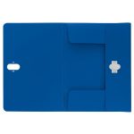 Iratvédő mappa, 11 mm, PP, A4, LEITZ "Recycle", kék