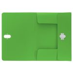 Iratvédő mappa, 11 mm, PP, A4, LEITZ "Recycle", zöld