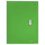 Iratvédő mappa, 11 mm, PP, A4, LEITZ "Recycle", zöld