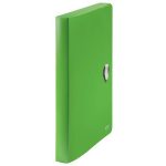 Iratvédő mappa, 38 mm, PP, A4, LEITZ "Recycle", zöld