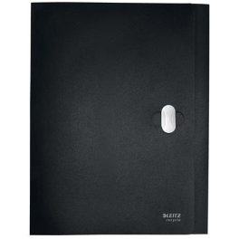   Iratvédő mappa, 38 mm, PP, A4, LEITZ "Recycle", fekete