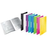 Bemutatómappa, 40 zsebes, A4, LEITZ "Wow", jégkék