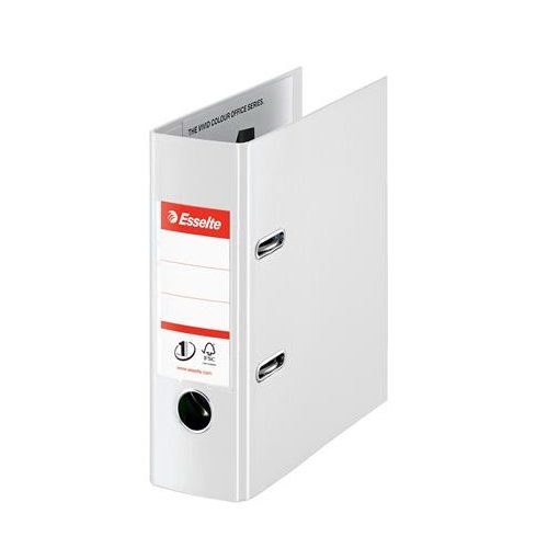 Iratrendező, 75 mm, A5, PP, ESSELTE "Standard", Vivida fehér