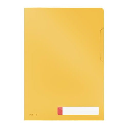 Genotherm, "L", A4, PP, LEITZ "Cosy Privacy", melegsárga