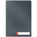 Genotherm, "L", A4, PP, LEITZ "Cosy Privacy", bársonyszürke