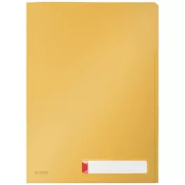   Rendszerező genotherm, A4, PP, LEITZ "Cosy Privacy", melegsárga