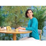 Lyukasztó, kétlyukú, 30 lap, LEITZ "Cosy", melegsárga