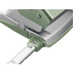 Lyukasztó, kétlyukú, 30 lap, fém, LEITZ "Nexxt Style, olajfazöld