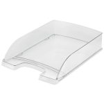 Irattálca, műanyag, LEITZ "Plus", víztiszta