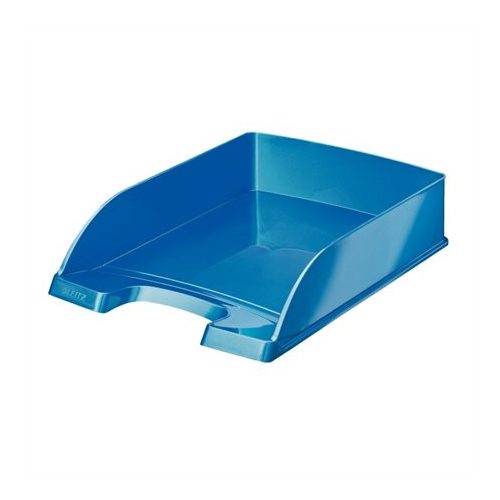 Irattálca, műanyag, LEITZ "Wow", kék