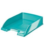 Irattálca, műanyag, LEITZ "Wow", jégkék