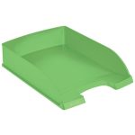 Irattálca, műanyag, A4, LEITZ "Recycle", zöld