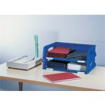 Irattálca, műanyag, A3, LEITZ "Sorty Jumbo", kék