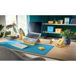 Könyökalátét, 80x40 cm, csúszásmentes, LEITZ "Cosy", nyugodtkék