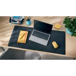 Könyökalátét, 80x40 cm, csúszásmentes, LEITZ "Cosy", bársonyszürke