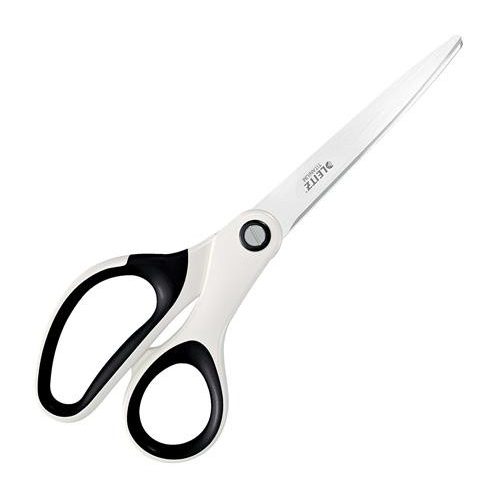 Olló, irodai, 20,5 cm, LEITZ "Wow Titán", fehér